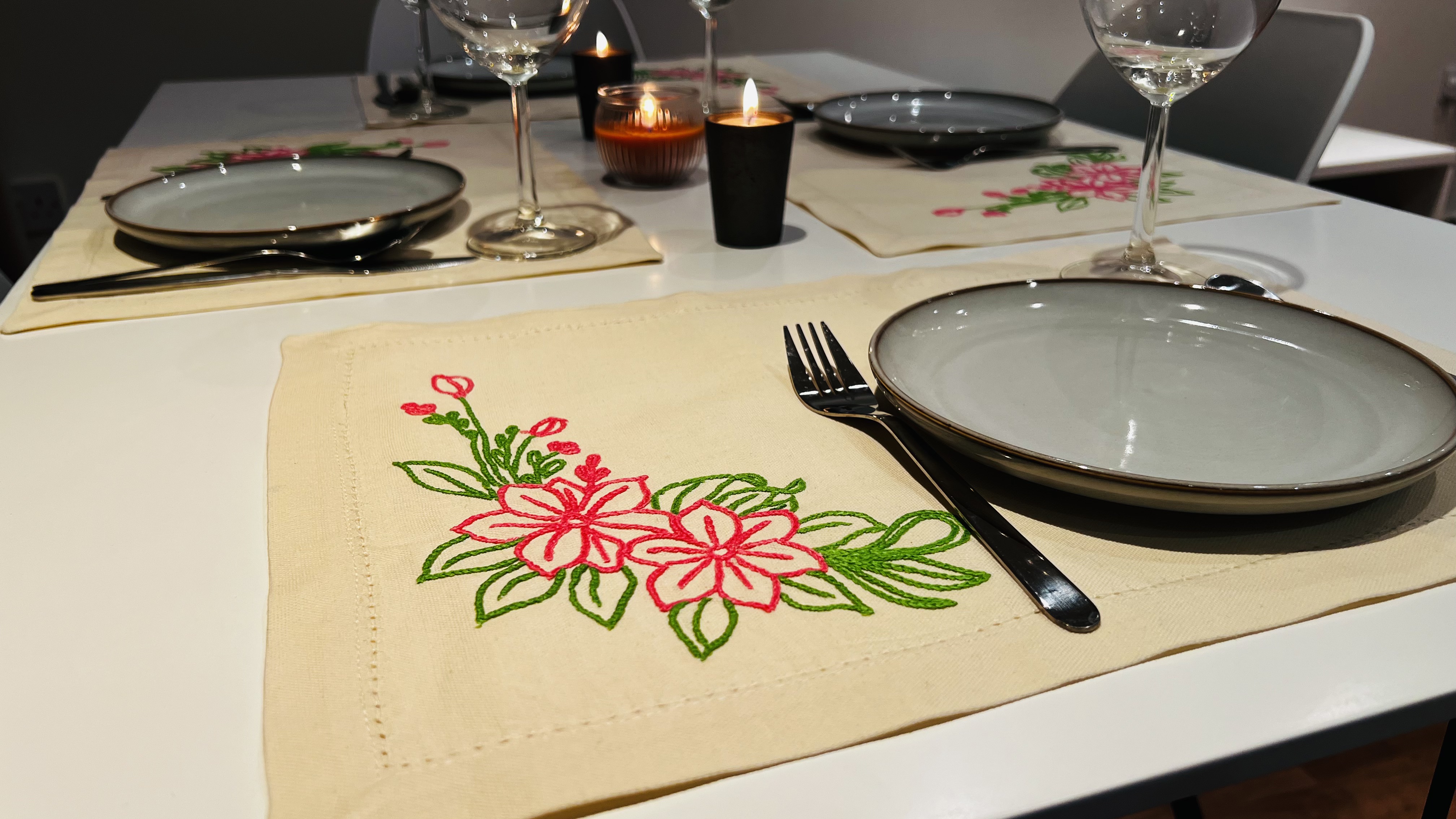 One Earth Gifting, Handcrafted embroidery and home goods